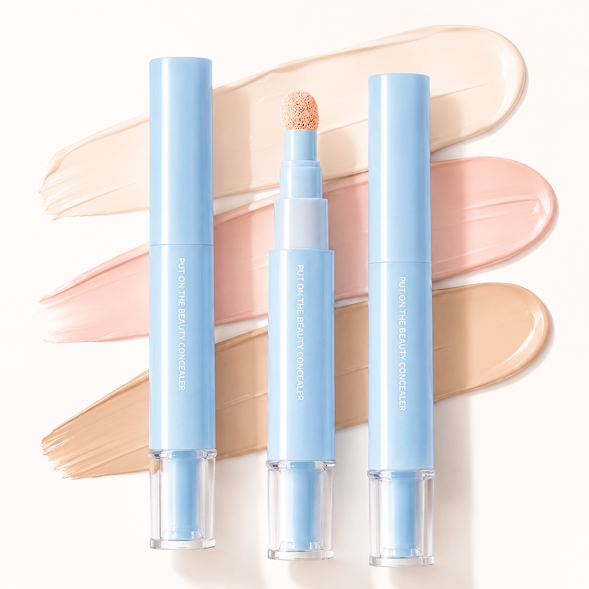 Limited Stock ⏰️Buy 1 Get 1 Free! 24H Full-Coverage Concealer Pen – Lightweight & Blendable Formula