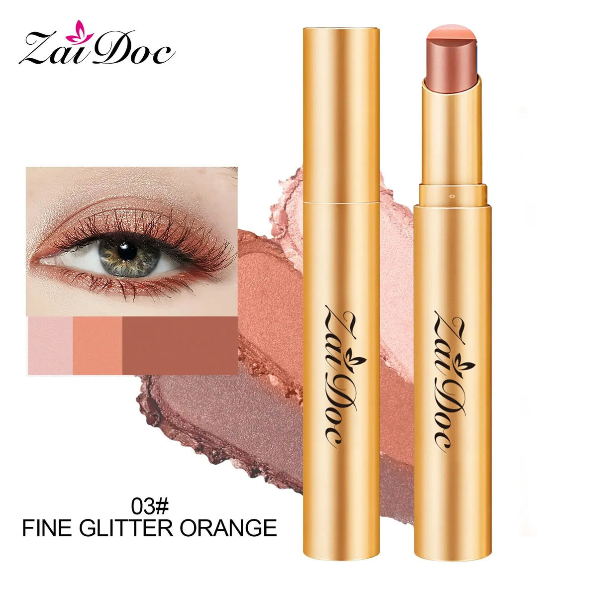 ✨3 Color Eyeshadow Stick👁️✨(Buy 1 Get 1 Free)