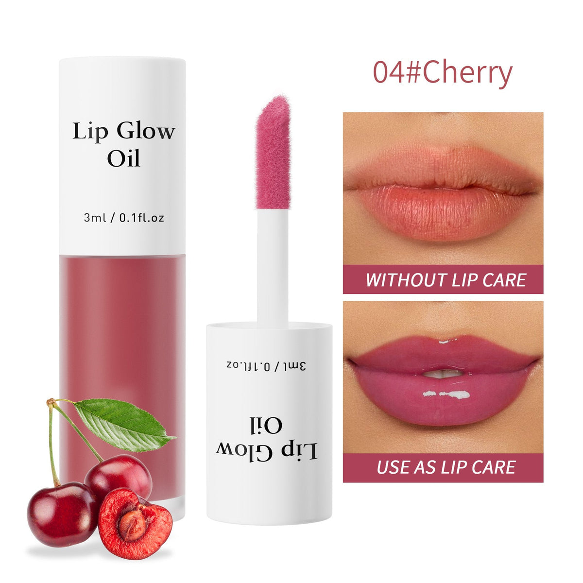 💗LAST DAY - BUY 1 GET 1 FREE💋Get the Perfect Pout✨Tinted Lip Glow Oil & Stain- For Lush, Hydrated Lips with a Natural Glow! 💖