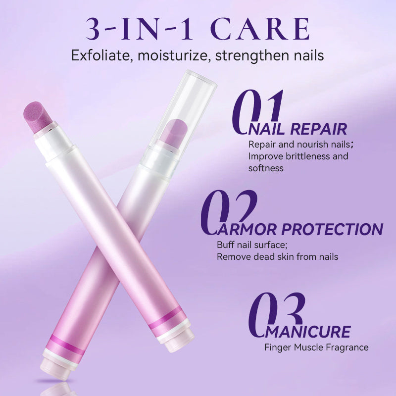 🎁 BUY 1 GET 1 FREE💅 3-in-1 Cuticle Care Pen – Exfoliate, Nourish & Smooth Dry Cuticles 💜