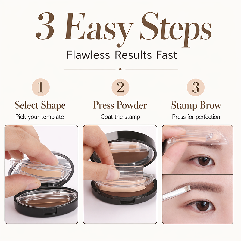 📢📢BUY 1 GET 1 FREE !! ⏰Long-Lasting Eyebrow Stamp Powder